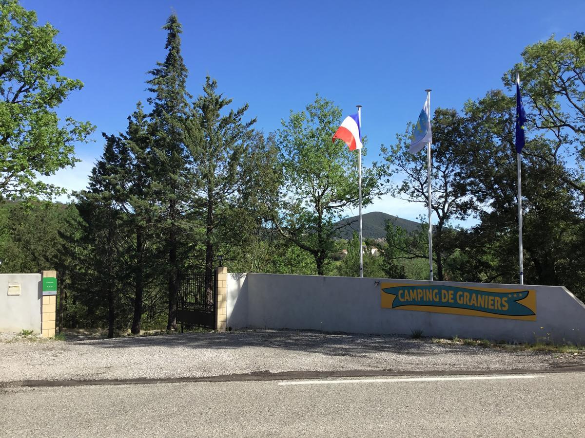 Camping De Graniers Monoblet Kültér fotó